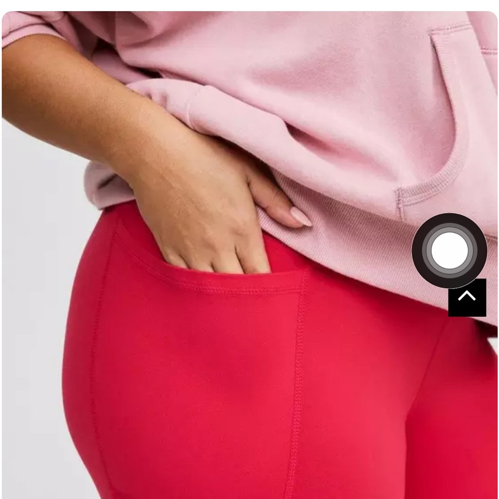 Torrid Hot Pink Leggings - Picture 9 of 11